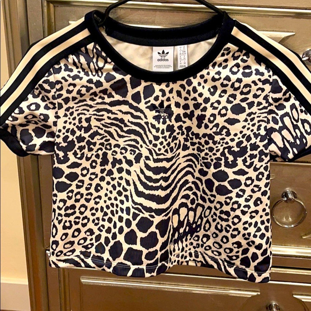 adidas leopard set